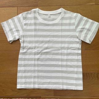 ムジルシリョウヒン(MUJI (無印良品))の無印　130センチ　Tシャツ 半袖(Tシャツ/カットソー)