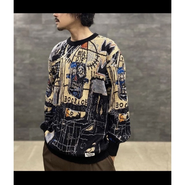 WACKOMARIA BASQUIAT MOHAIR SWEATER 22fw3