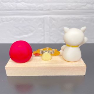 ハンドメイド 招き猫とダルマさん 開運 縁起物 幸せ 置物 飾り ...