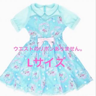 アンジェリックプリティー(Angelic Pretty)のディズニー　アンジェリックプリティLサイズ　アリエル　ワンピース(ひざ丈ワンピース)