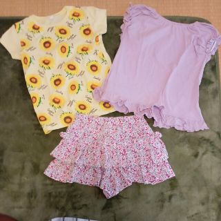 Tシャツ　キュロット　130　オフショル(その他)