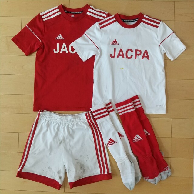 adidas - ジャクパ JACPA サッカー ユニフォーム キッズ セットの通販 by こさん's shop｜アディダスならラクマ