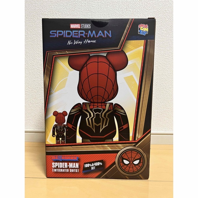 BE@RBRICK SPIDER-MAN 100% & 400%