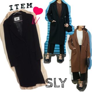 スライ(SLY)のロングチェスターコート スライ 最終値下げ¥14000→¥10500(チェスターコート)