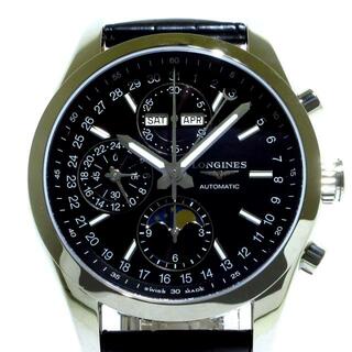 ロンジン(LONGINES)のロンジン 腕時計美品  L2.798.4.52.3 黒(その他)