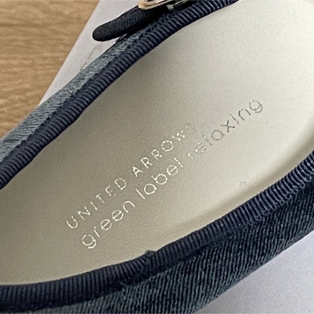 UNITED ARROWS green label relaxing グリーンレーベル リラクシング ストラップ フラット シューズ ベロア  18cmの通販 by 購入なしいいね不要｜ユナイテッドアローズグリーンレーベルリラクシングならラクマ