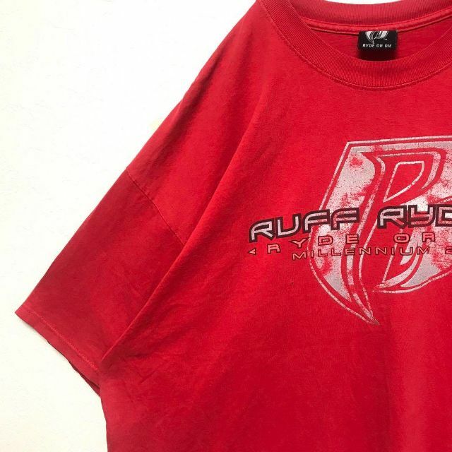RUFF RYDERS - USA製 00s RUFF RYDERS Tシャツ B系HIPHOP DMXの RUFF RYDERS - USA製 00s RUFF RYDERS Tシャツ B系HIPHOP DMXの