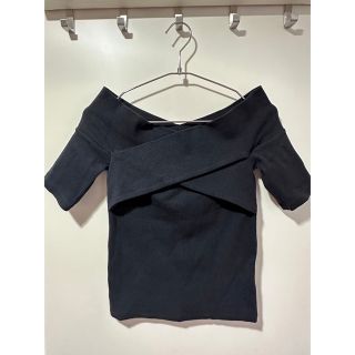 マウジー(moussy)のmoussy オフショル　トップス(カットソー(半袖/袖なし))