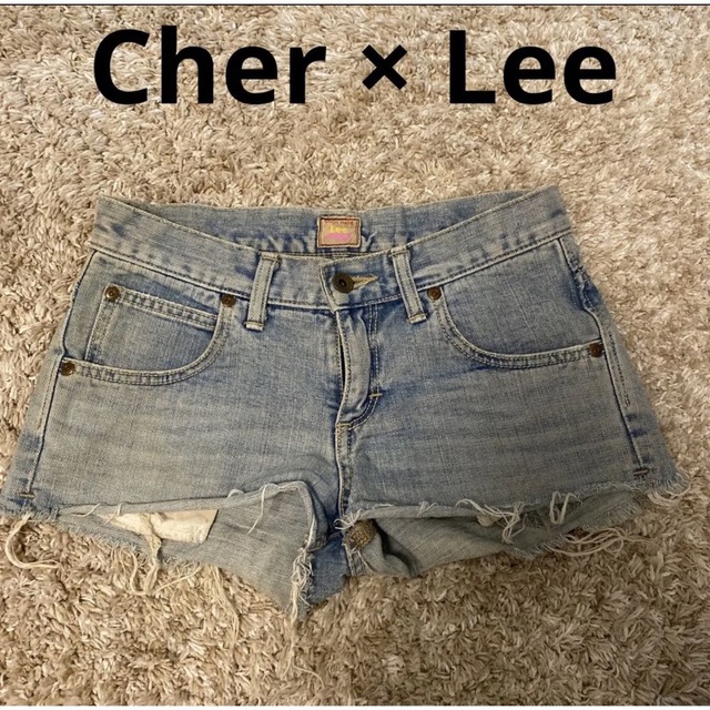 Lee(リー)のCher × Lee シェル×リー ショートパンツ　サイズS レディースのパンツ(ショートパンツ)の商品写真