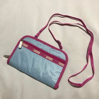 レスポートサック(LeSportsac)のレスポートサック　ショルダーバッグ　財布　ドット柄(財布)