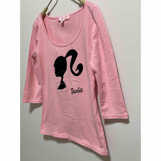 Barbie(バービー)の【Barbie】美品 バービー 七分袖 長袖 Tシャツ レディースのトップス(Tシャツ(長袖/七分))の商品写真