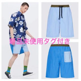 ユニクロ(UNIQLO)のユニクロ MARNI マルニ 2WAYユーティリティショーツ 新品未使用タグ付き(ショートパンツ)