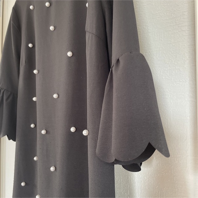 袖元・裾デザイン可愛い♡チュニック・ワンピース レディースのトップス(チュニック)の商品写真