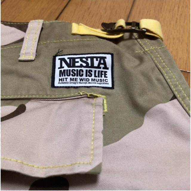 NESTA BRAND(ネスタブランド)の美品　NESTA カモフラハーフパンツ　34 メンズのパンツ(ショートパンツ)の商品写真