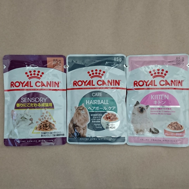 ROYAL CANIN(ロイヤルカナン)のロイヤルカナン パウチ ３袋 その他のペット用品(猫)の商品写真