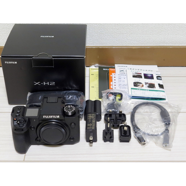 富士フイルム(フジフイルム)の富士フィルム　X-H2 ボディ　保証書　359ショット スマホ/家電/カメラのカメラ(ミラーレス一眼)の商品写真