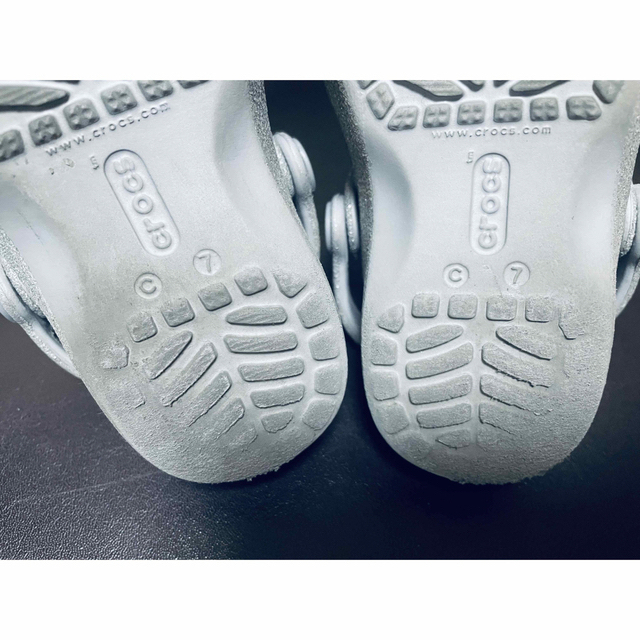 crocs(クロックス)のクロックス女の子サンダル14センチ〜c7 キッズ/ベビー/マタニティのベビー靴/シューズ(~14cm)(サンダル)の商品写真