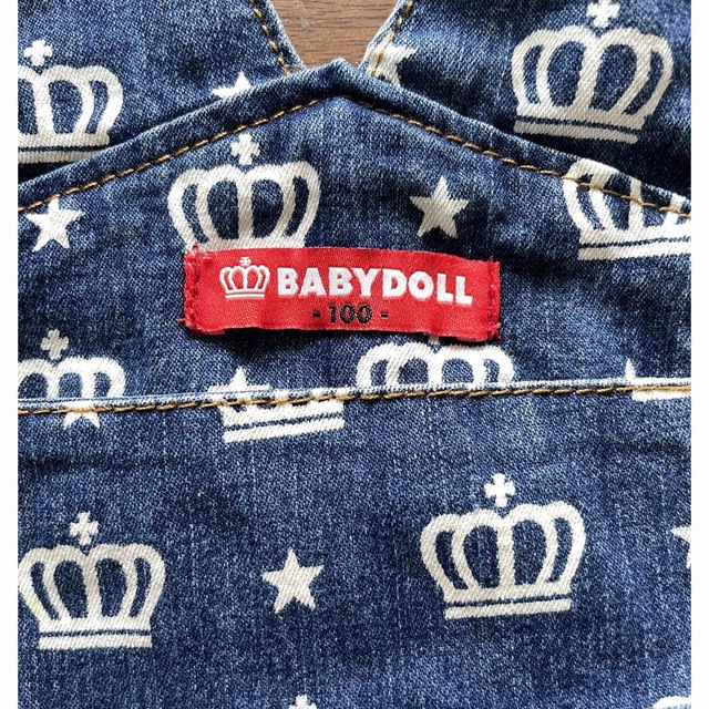 BABYDOLL(ベビードール)のBABYDOLL  ジャンパースカート キッズ/ベビー/マタニティのキッズ服女の子用(90cm~)(その他)の商品写真
