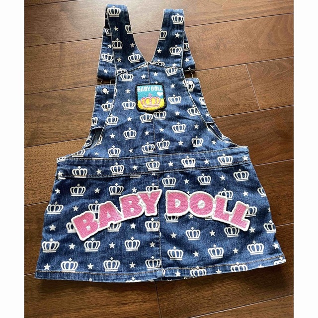 BABYDOLL(ベビードール)のBABYDOLL  ジャンパースカート キッズ/ベビー/マタニティのキッズ服女の子用(90cm~)(その他)の商品写真