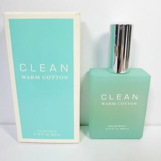 クリーン(CLEAN)のCLEAN クリーン ウォームコットン オードパルファム 60ml　ユーズド品(香水(女性用))