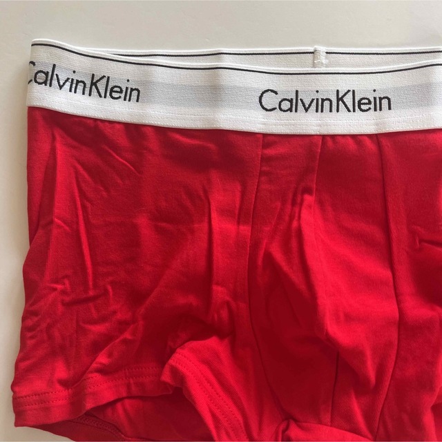 Calvin Klein(カルバンクライン)のカルバンクライン　メンズボクサー　SM-M レッド　メンズインナー　男性下着 メンズのアンダーウェア(ボクサーパンツ)の商品写真