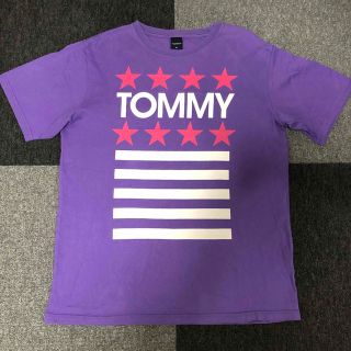 トミー(TOMMY)のメンズ　TOMMY  Tシャツ　パープル　XL(Tシャツ/カットソー(半袖/袖なし))