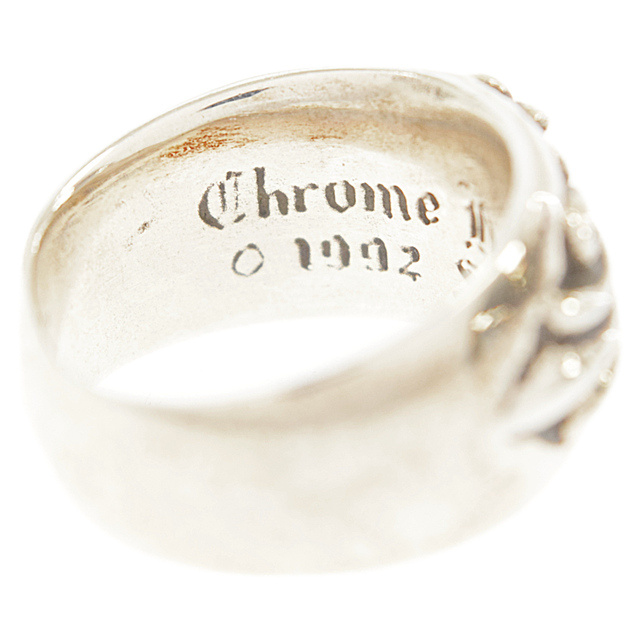 Chrome Hearts(クロムハーツ)のCHROME HEARTS クロムハーツ FLRL CRS/フローラルクロス シルバーリング 19号 メンズのアクセサリー(リング(指輪))の商品写真