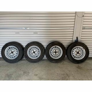 プロボックス 50系 純正ホイールタイヤ付 165R13 6PR