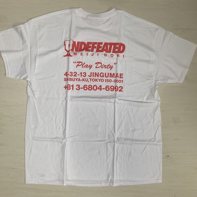 UNDEFEATED(アンディフィーテッド)のUNDEFEATED /REGION TEE /Tシャツ/Sサイズ メンズのトップス(Tシャツ/カットソー(半袖/袖なし))の商品写真