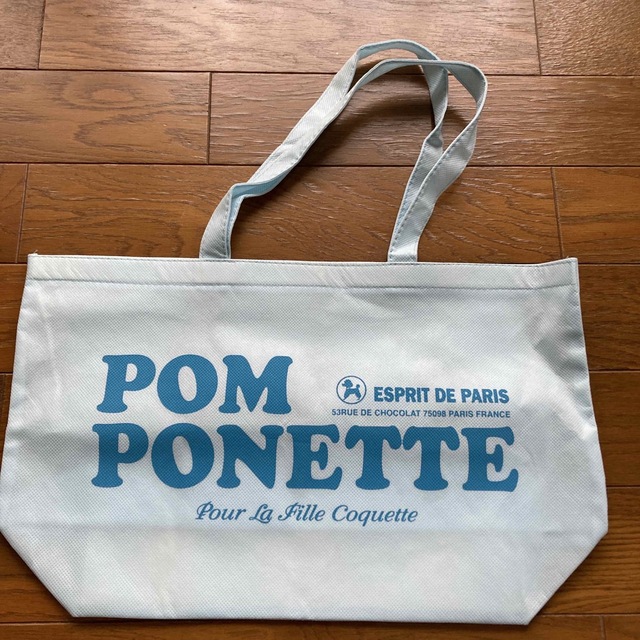 pom ponette ポンポネット 不織布バッグ 3点セットの通販 by モモ's shop｜ポンポネットならラクマ