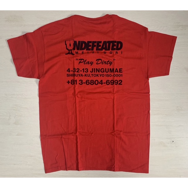 UNDEFEATED(アンディフィーテッド)のUNDEFEATED /REGION TEE /Tシャツ/Sサイズ メンズのトップス(Tシャツ/カットソー(半袖/袖なし))の商品写真