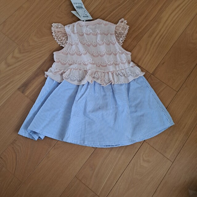 kid’s zoo(キッズズー)のkids zoo ワンピース90 キッズ/ベビー/マタニティのキッズ服女の子用(90cm~)(ワンピース)の商品写真