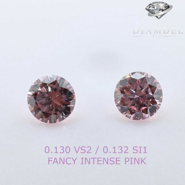 ピンクダイヤモンドルース/ F.D.P.PINK/ 0.134 ct.