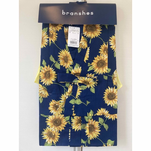 Branshes(ブランシェス)のブランシェス　浴衣　キッズM（110-120） キッズ/ベビー/マタニティのキッズ服女の子用(90cm~)(甚平/浴衣)の商品写真