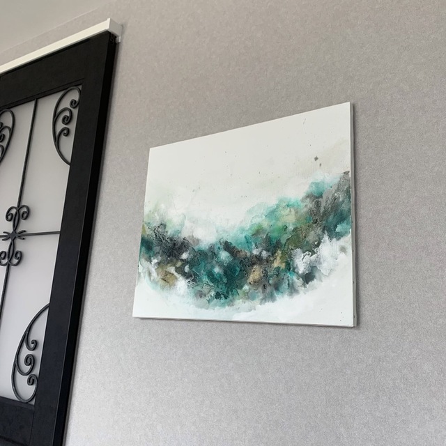 現代アート 65×53㎝ 大きめ モダン 絵画 原画 抽象画 アートパネルの