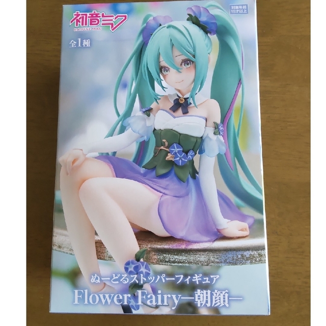 初音ミク  ぬーどるストッパーフィギア  Flower Fairy  -朝顔- エンタメ/ホビーのフィギュア(アニメ/ゲーム)の商品写真