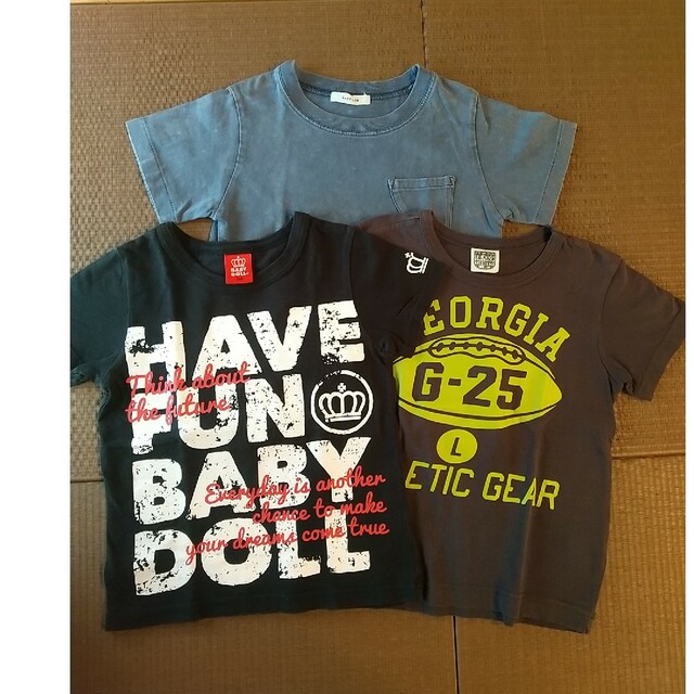 BABYDOLL(ベビードール)のBABYDOLL/F.O.KIDS/BAYFLOWのTシャツ ３枚セット キッズ/ベビー/マタニティのキッズ服男の子用(90cm~)(Tシャツ/カットソー)の商品写真