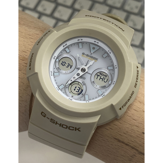 G-SHOCK/ミリタリー/AWG-M510/電波ソーラー/サンドベージュ/レア