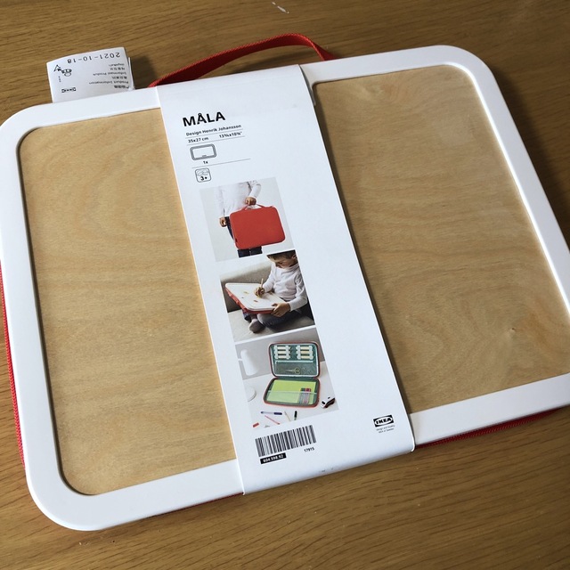 IKEA(イケア)のIKEA mala モーラ ポータブル お絵描きケース ボード キッズ/ベビー/マタニティのおもちゃ(知育玩具)の商品写真