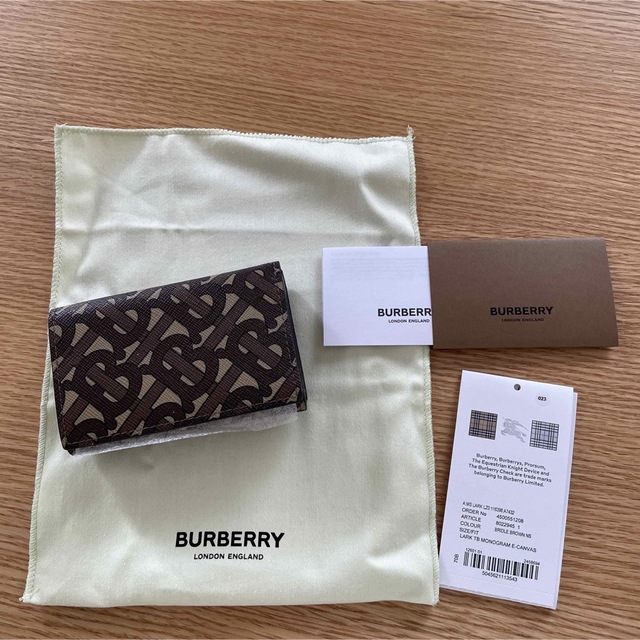 BURBERRY(バーバリー)のBURBERRY 限定 コンパクトウォレット ミニ財布 新品未使用 限定品 メンズのファッション小物(折り財布)の商品写真