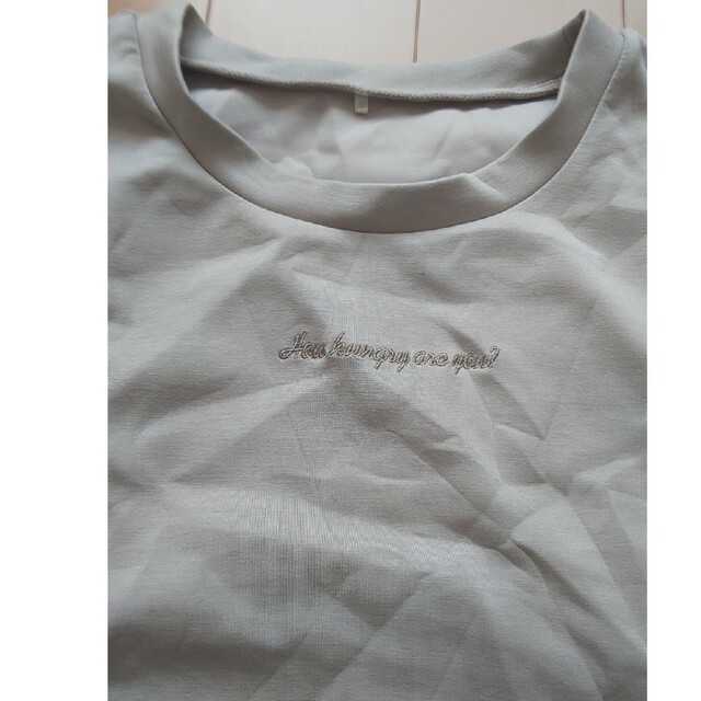 しまむら(シマムラ)のねいるん様専用 しまむら ロゴ Tシャツ 新品未使用 レディースのトップス(Tシャツ(半袖/袖なし))の商品写真