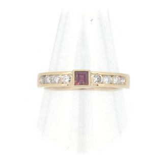 タサキ(TASAKI)の目立った傷や汚れなし タサキ ルビー ダイヤモンド リング 10号 0.65ct K18YG(18金 イエローゴールド)(リング(指輪))