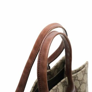 Gucci - グッチ 91249 GGスプリーム トートバッグ 縦型 ビジネスバッグ