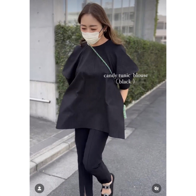 商品はお値下げ liten リテン キャンディーチュニックブラウス シャツ