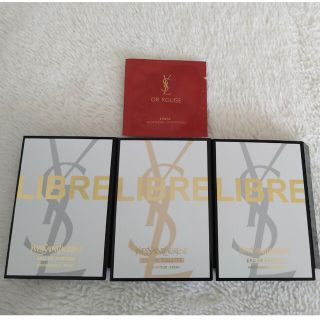 イヴサンローランボーテ(Yves Saint Laurent Beaute)のYSL☆リブレサンプル3点&美容液サンプル(香水(女性用))