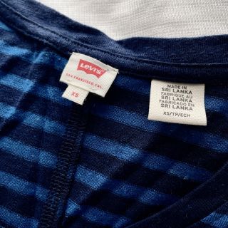 リーバイス(Levi's)の未使用 LEVI’S ボーダー ノースリーブ カットソー(カットソー(半袖/袖なし))