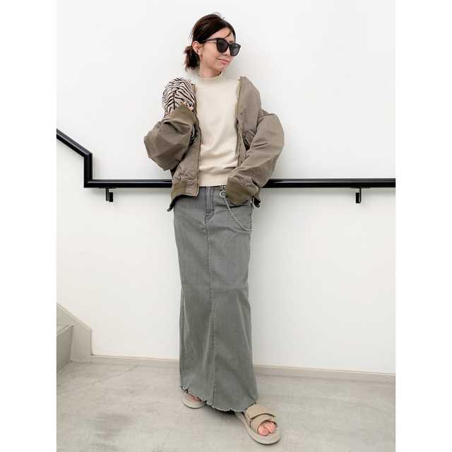 GOOD GRIEF/グッドグリーフ】DENIM LONG SK GOOD GRIEF/グッドグリーフ】DENIM LONG SK