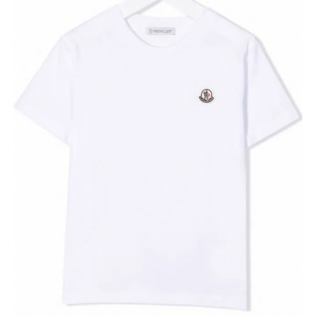 モンクレール　シンプルロゴTシャツ　ホワイト　12
