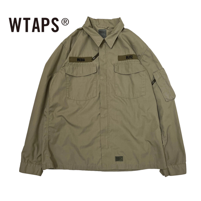 【WTAPS】90/00s MEDIA BLITZ BDU SHIRT M | フリマアプリ ラクマ