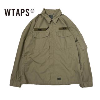 WTAPS 19ss BUDS LS 01 SHIRT.COTTON.SERGE